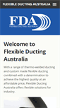 Mobile Screenshot of flexibleducting.com.au